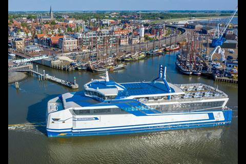 Reederei Doeksen's LNG-fuelled passenger ferry MS Willem de Vlamingh features twin efficiency PACK units